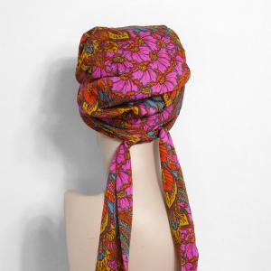 Foulard Préformé Charlotte - 100% Viscose & Doublure Coton - Fluidité & Volume