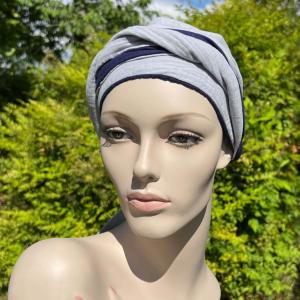 Foulard Chimio Savannah - Mousseline de Coton Bicolore & Réversible