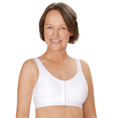 Soutien-gorge Post-op & Sport Ester Amoena (Ouverture devant) - Blanc