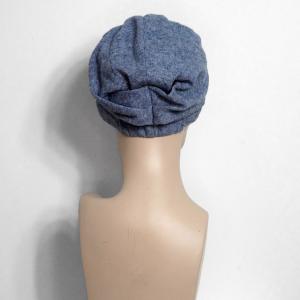 Bonnet Turban Chimio Hiver - Modèle Lila - Laine Fine & Doublure Bambou