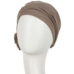 Turban chimio Vintage Zuri Christine Headwear : Coton Supima® et Rosace Élégante