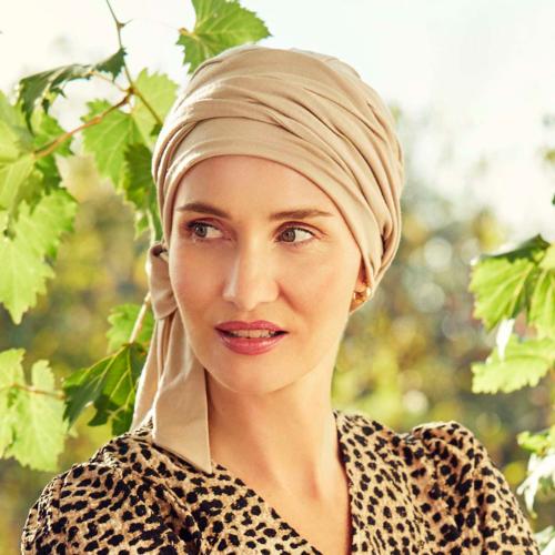 Turban chimio Confort Béatrice Christine Headwear : Laine et Technologie 37.5®