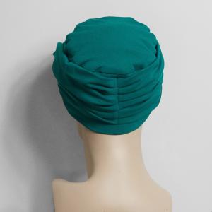Turban Lucie uni - L'Iconique Drapé en Bambou