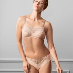 Soutien-gorge pour prothèses sans armatures Alina rose Amoena