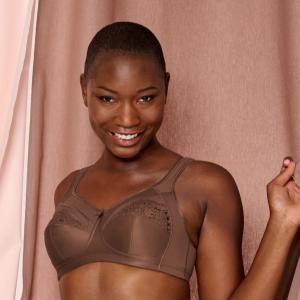 Soutien-gorge sans armatures Isadora moka Amoena