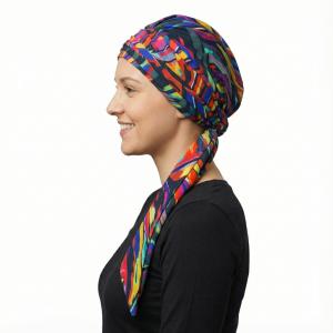 Foulard chimio préformé Georgia - 100% Coton - Volume & Élégance