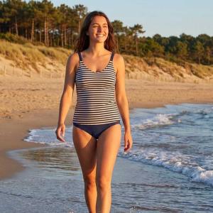 Haut de tankini post-opératoire Casoria Marinière - Amoena