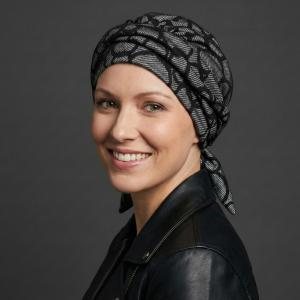 Bonnet Turban Chimio Hiver - Modèle Julieta - Laine & Bambou à Nouer