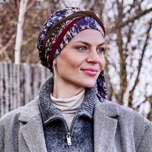 Turban chimio Confort B�atrice Christine Headwear : Viscose de Bambou Caretech�