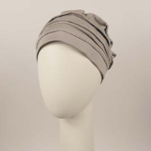 Turban Ample Sonate MTM - Taille Standard (57 cm) : Jersey de Bambou et Surpiqûres