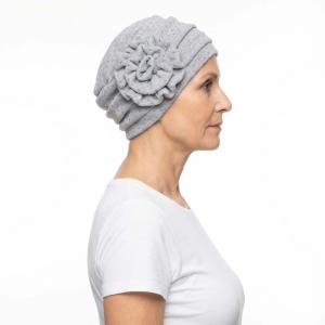 Bonnet Turban Chimio Elena - Laine & Bambou - Volume & Fleur