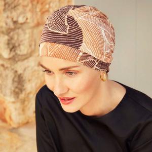 Bonnet chimio Yoga Multicolore Christine Headwear : Bambou et imprimés exclusifs