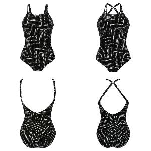 Maillot de bain à poches Bari Simple art Anita