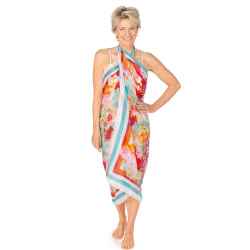 Pareo Floral Breeze multicolore Amoena