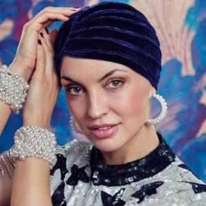 Turban chimiothérapie Boho Pearl Christine Headwear