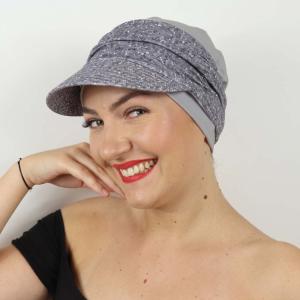 Bonnet casquette pour chimio Carole Autrement Belle