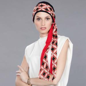 Foulard Chimio Préformé Una Ellen Wille : Bonnet Bambou & Écharpe 1m60