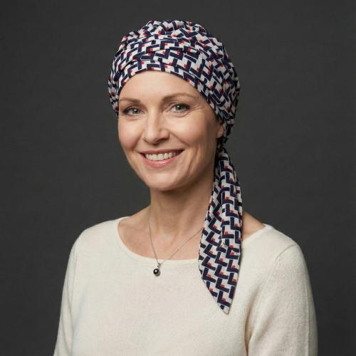 Foulard Préformé Georgia Autrement Belle - Finition Soie & Doublure Coton - Éclat & Volume