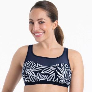 Maillot de bain 2 pièces post-opératoire Toliara Flowers Dots - Anita