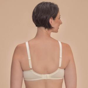 Soutien-gorge Mousse Floria - Amoena (Dentelle Coton Ivoire)