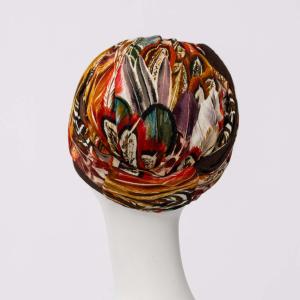 Turban chimio Confort Noya Christine Headwear : Bambou Caretech® et Volume Torsadé