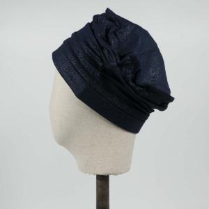 Turban Ample Sonate Fantaisie MTM : Jersey de Bambou Finement Pailleté