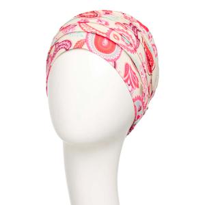 Bonnet chimio Yoga Multicolore Christine Headwear : Bambou et imprimés exclusifs