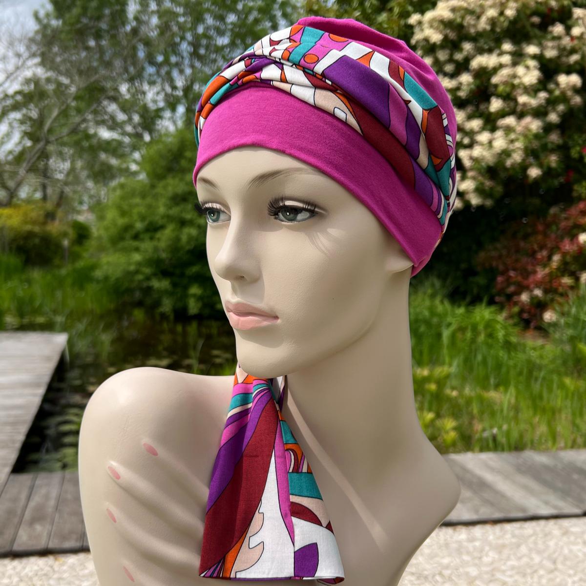 Foulard chimio Niona Gisela Mayer - Autrement Belle
