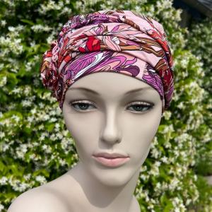 Turban chimio Cap Anna imprimé Gisela Mayer