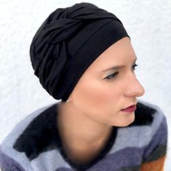Turban chimio en bambou Adle uni MM Paris