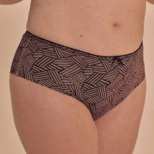 Slip Brooke - Amoena (Noir / Moka)