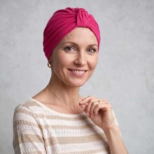 Turban chimio Violette bambou : La gamme iconique - Autrement Belle