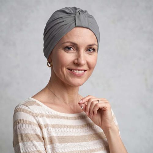 Turban chimio Violette bambou : La gamme iconique - Autrement Belle