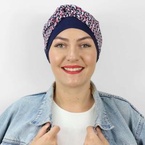 Turban chimio Margot Bambou : Volume et nœud couture - Autrement Belle