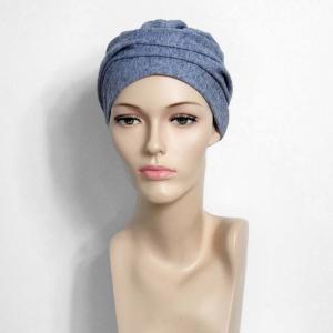 Bonnet Turban chimio Lila hiver : Laine Fine & Doublure Bambou - Autrement Belle