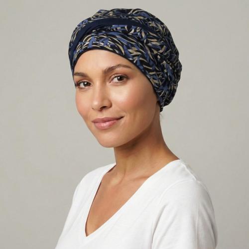 Turban Lucie Imprimé - L'Élégance du Bambou à Motifs