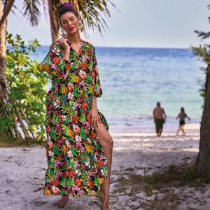Robe de plage Aymee Wild garden Anita