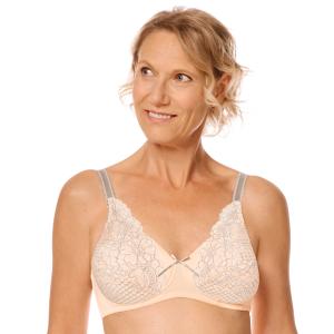 Soutien-gorge pour prothèses sans armatures paddé Alina rose Amoena