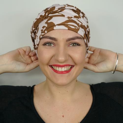 Turban en bambou Lucie multicolore Autrement Belle