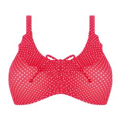 Maillot de bain bikini Romantic down rouge Amoena