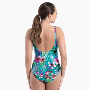 Maillot de bain 1 pièce poches intégrées Tavira Aloha - Anita