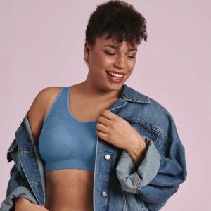 Soutien-gorge Essentials Lace Bleu ciel – Confort & Maintien Prothèse