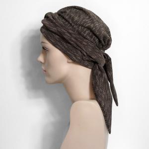 Bonnet Turban Chimio Hiver - Modèle Julieta - Laine & Bambou à Nouer
