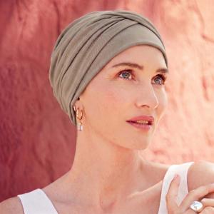Turban chimio Modulable Mila Christine Headwear : Coton Supima® et Volume