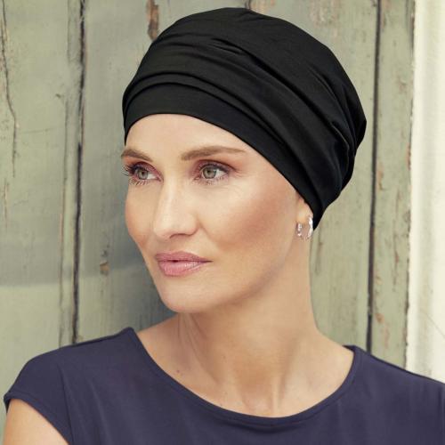 Turban chimio Classique Nomi Christine Headwear : Coton Supima® de Luxe