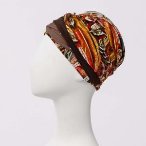Turban chimio Confort Noya Christine Headwear : Bambou Caretech® et Volume Torsadé