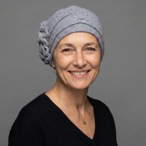 Bonnet Turban Chimio Elena - Laine & Bambou - Volume & Fleur