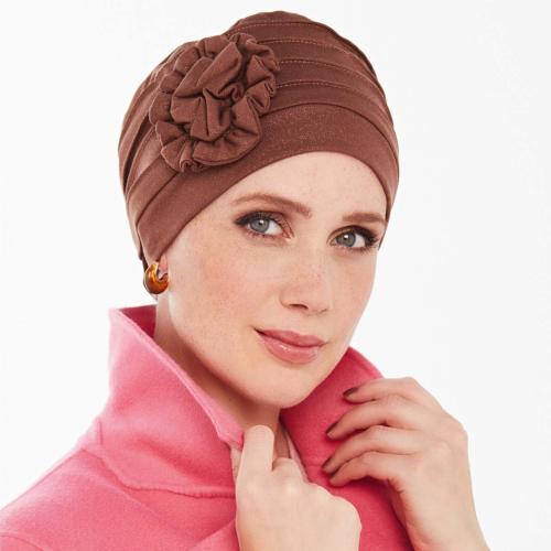 Turban Jersey Pailleté Nora Gisela Mayer : Surpiqûres Couture et Fleur