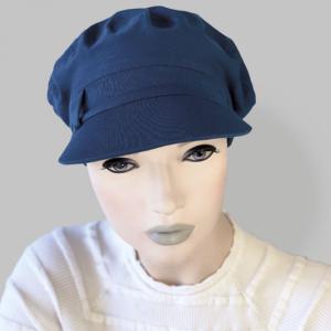 Casquette chimio Gavroche jersey de coton MM Paris