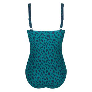 Maillot de bain pour prothèse une pièce Manila bleu OP Amoena